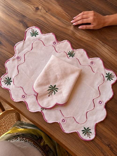 Full Ziggy Palm Set - Powder Pink