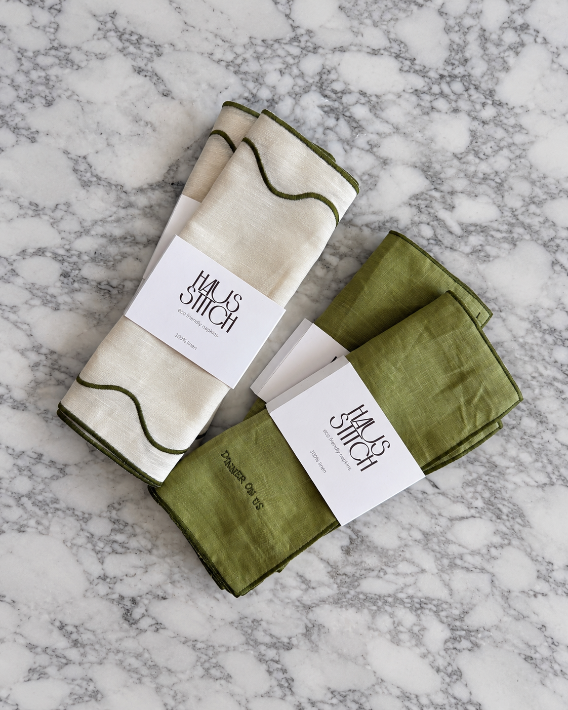 Full Ziggy Set - Eggshell & Green