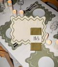 The Ziggy Placemat - Eggshell