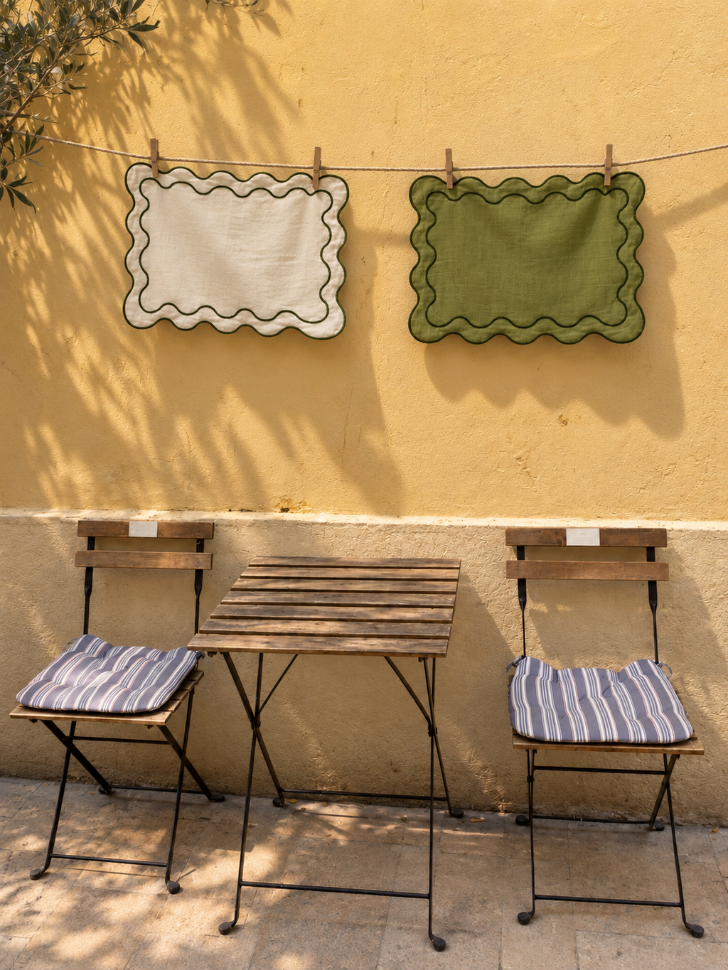 The Ziggy Placemat Set - Green