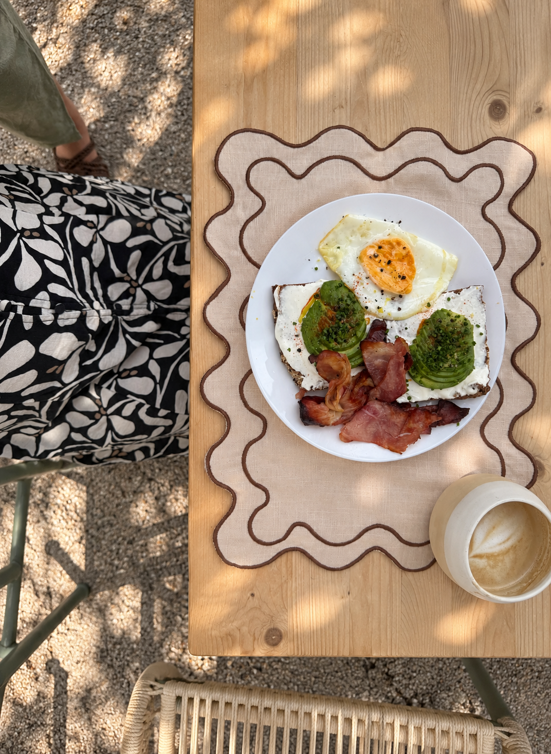 The Ziggy Placemat Set - Mocha