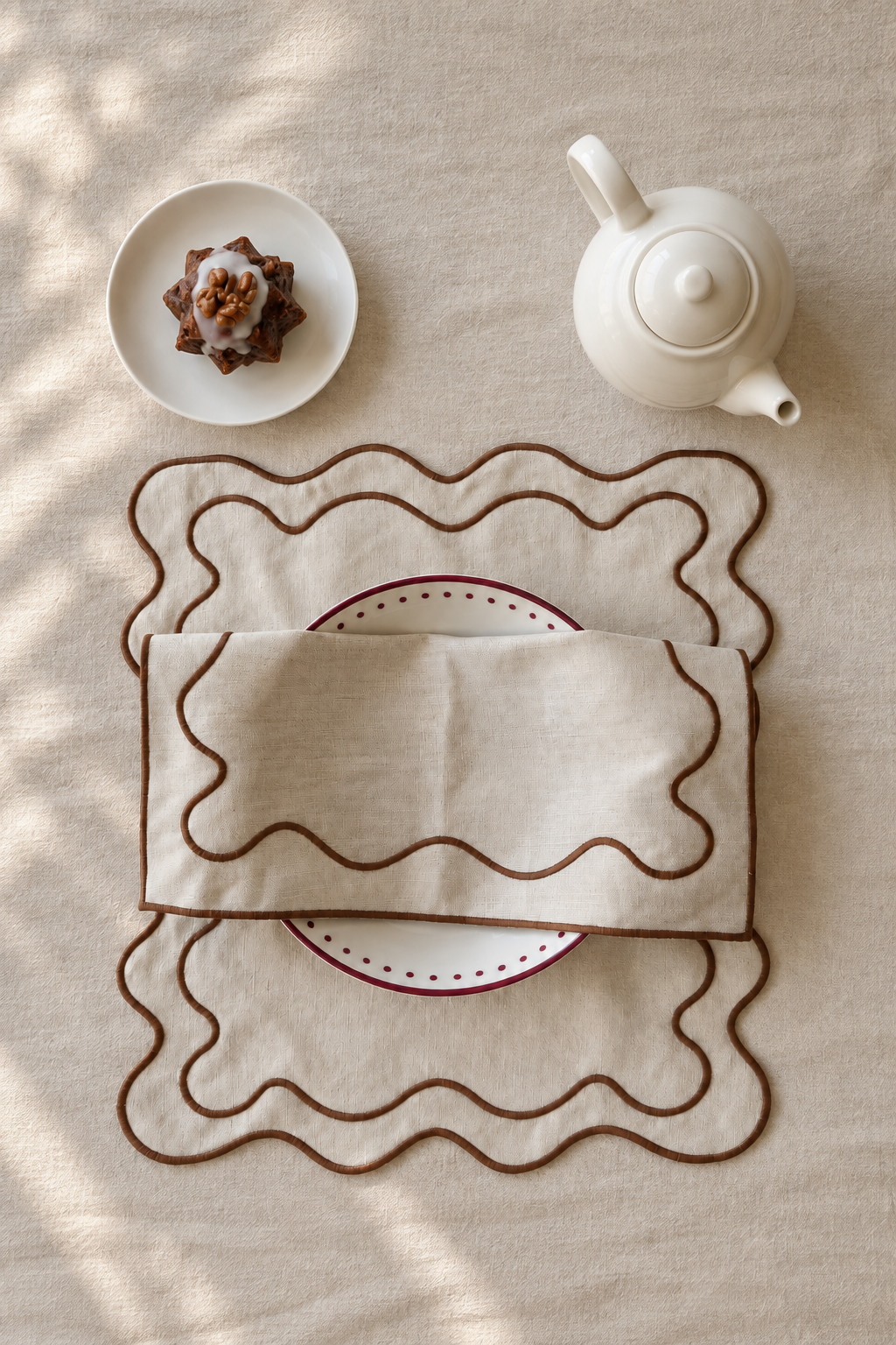 The Ziggy Napkin - Mocha