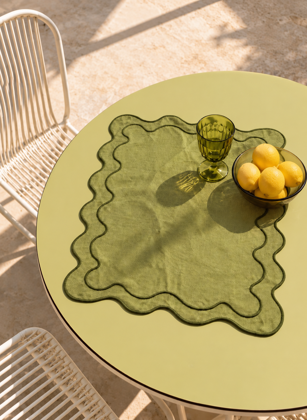 The Ziggy Placemat Set - Green