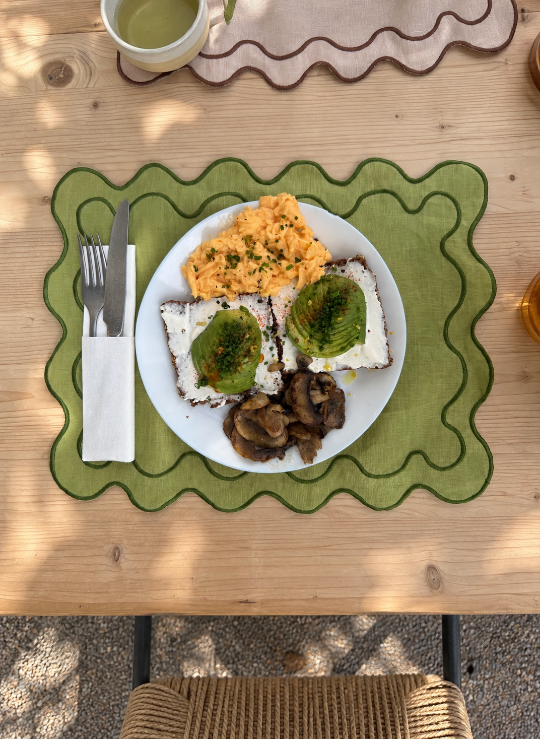 The Ziggy Placemat Set - Green