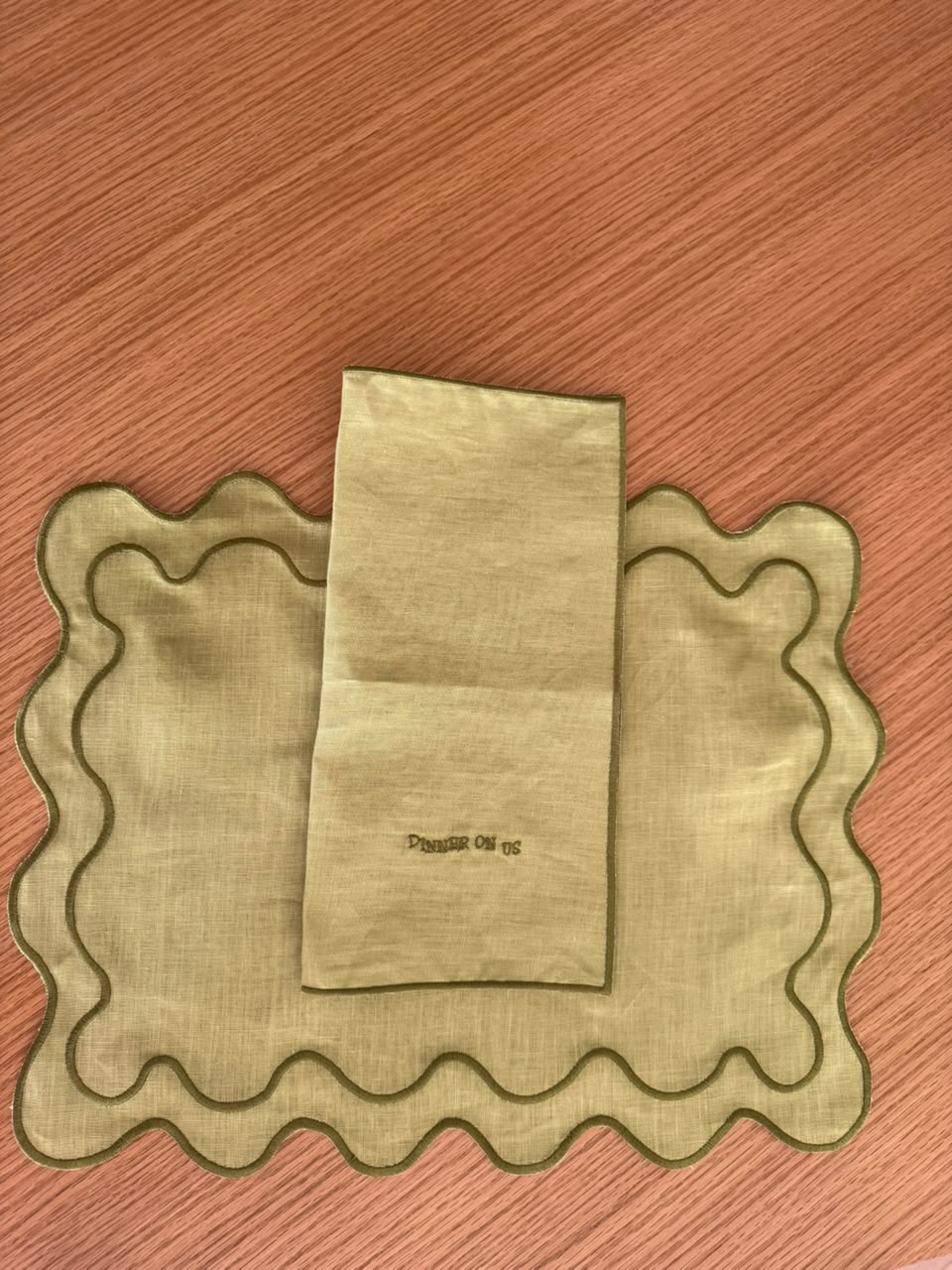 The Ziggy Placemat Set - Green