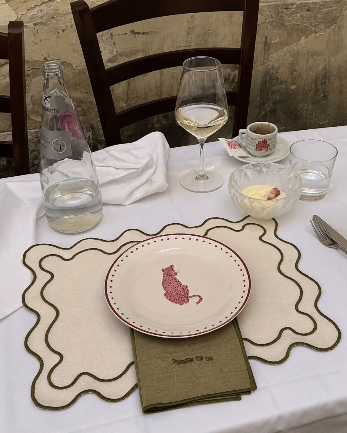 The Ziggy Placemat Set - Eggshell